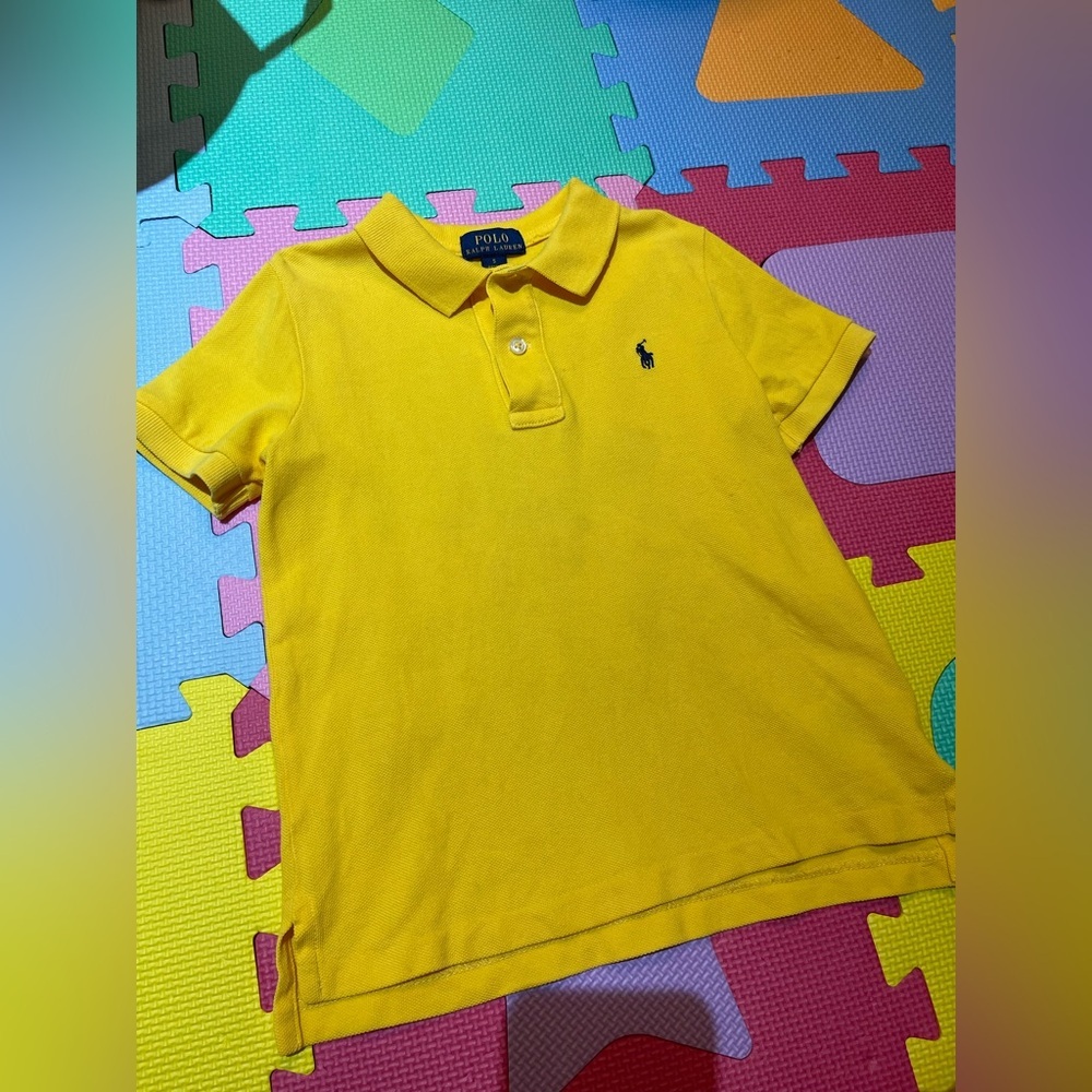 Polo by Ralph Lauren Kids Bright Yellow Polo Shirt